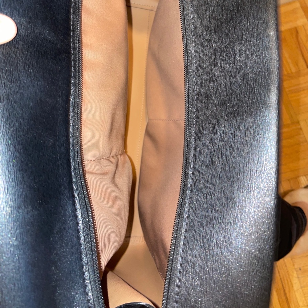 Black Tory Burch Parker Tote - Picture 3 of 11